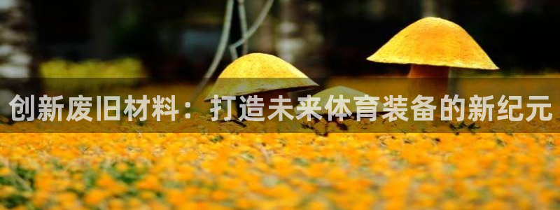 哈哈体育平台假的吗是真的吗：创新废旧材料：打造未来体育装备的